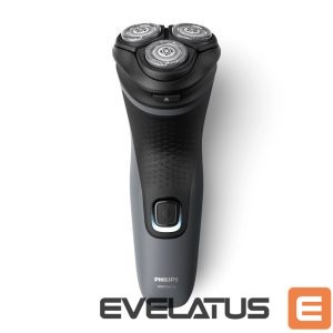 Razor Philips  Philips Dry electric shaver Series 1000 S1142/00, Dry only, PowerCut Blade System, 4D Flex Heads, 40min shaving / 8h charge 