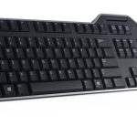 Computer keyboard Dell  Dell Russian (QWERTY) Dell KB-813 Smartcard Reader USB Keyboard Black 