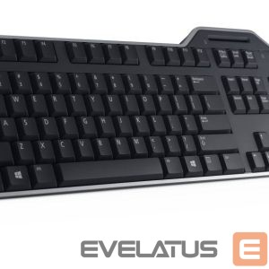 Computer keyboard Dell  Dell Russian (QWERTY) Dell KB-813 Smartcard Reader USB Keyboard Black 