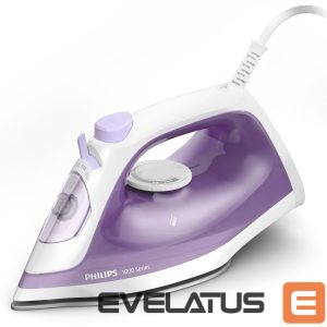 Iron Philips  Philips 1000 Series Steam iron DST1020/30, 1800W, 20g/min continous steam, 90g steam boost, non-stick soleplate, 250ml water tank, 