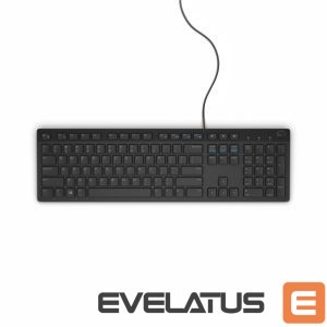 Computer keyboard Dell  Dell Multimedia Keyboard-KB216 - Russian (QWERTY) - Black 