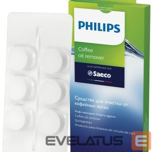 Coffee machine Philips  Philips Coffee oil remover tablets CA6704/10 Same as CA6704/60 For 6 uses 