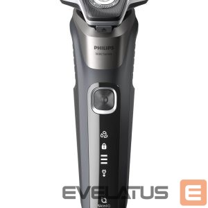 Razor Philips  Philips Series 5000 wet and dry electric shaver S5887/30, SkinIQ, SteelPrecision blades, 360-D flexible heads, PowerAdapt Sensor 