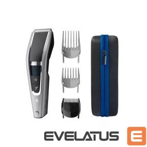 Razor Philips  Philips Hairclipper series 5000 Washable hair clipper HC5650/15 Trim-n-Flow PRO technology 28 length settings (0.5-28mm) 90 min cordless use/1h charge 
