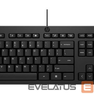 Computer keyboard HP  HP 125 G2 USB Wired Keyboard, Sanitizable, Copilot Key - Black - US ENG 