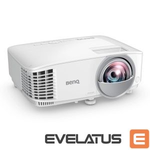 Projector BenQ  BenQ MW809STH - DLP projector - portable - 3D - 3600 ANSI lumens - WXGA (1280 x 800) - 16:10 - 720p - short-throw fixed lens 