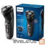 Razor Philips  Philips Wet or Dry electric shaver S3343/13, Wet&Dry, PowerCut Blade System, 5D Flex Heads, 60min shaving / 1h charge, 5min Quick Charge 