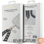 Laptop Bag Guess  GUESS hand strap GUOUCBMC4MK (Large Chain Acrylic 4G Charms) black 