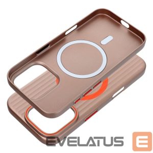 Back panel cover OEM - Case for iPhone 15 PRO MAX Simply compatible with MagSafe titanium desert 