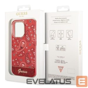 Back panel cover Guess  Red 
