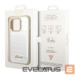 Back panel cover Guess  Silver 