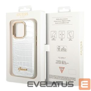 Back panel cover Guess  Silver 