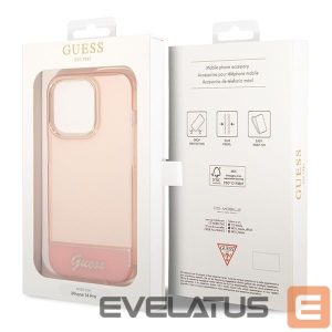 Back panel cover Guess  Pink 