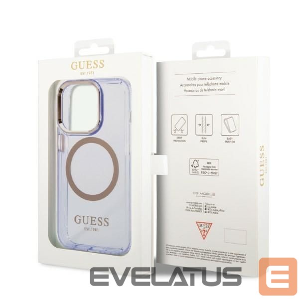 Back panel cover Guess Violet