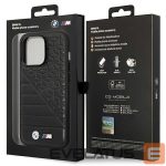 Back panel cover BMW  BMW Bi Pattern Case for iPhone 14 Pro 6.1" - Black 