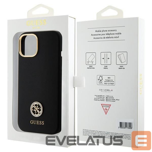 Back panel cover Guess Black