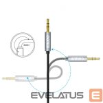 Cable Choetech  Choetech AUX002 cable mini jack 3.5mm (male) / mini jack 3.5mm (male) 1.2m - black 