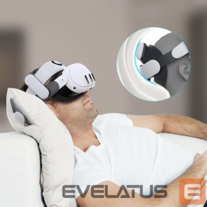 Other Computer Accessory BoboVR  BoboVR S3 Pro strain relief strap for Meta Quest 3 VR goggles + B100 external battery - white and black 