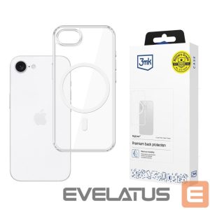 Back panel cover 3MK  3mk MagCase Case for Apple iPhone 16e / SE4 - Transparent 