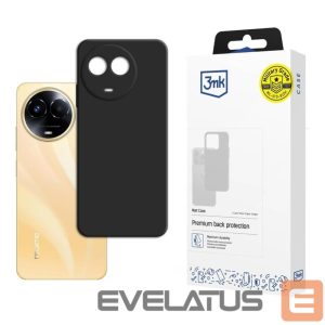 Back panel cover 3MK  3mk Matt Case for Realme 11 5G - Black 