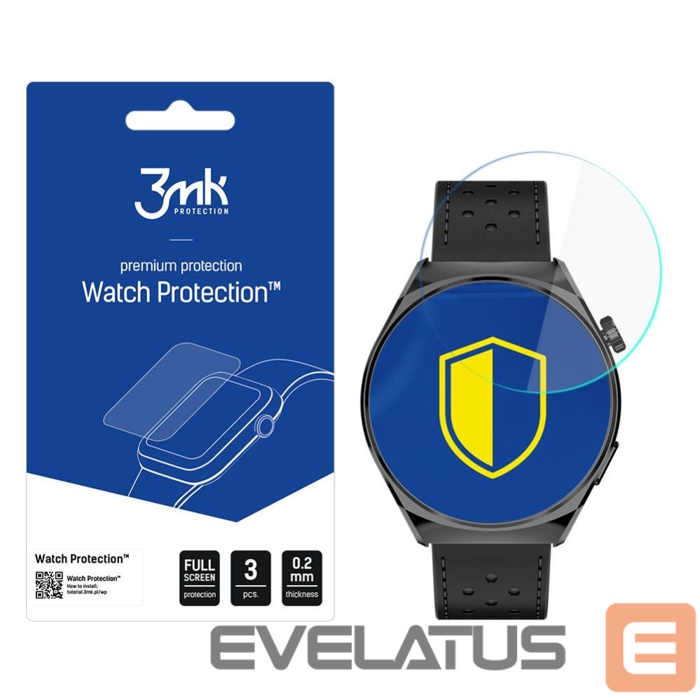 Protective film 3MK Protective film for the smartwatch screen 3mk Watch Protection ARC on Garett V12