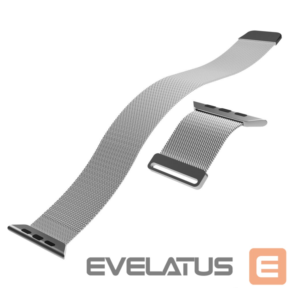 Strap Puro Puro Milanese Stainless Steel Strap for Apple Watch 42 / 44 / 45 / 49 mm - Silver