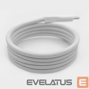 Cable Puro Elektrik  Puro Magnetic USB-C - USB-C 60W USB 3.2 (20 Gbps) 1m Magnetic Cable - White 