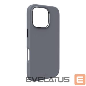 Back panel cover Puro  Puro Icon Mag Pro MagSafe Silicone Case for iPhone 16 Pro - Dark Gray 