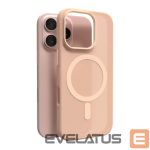 Back panel cover Puro  Puro Daylight MagSafe Silicone Case for iPhone 16 Pro - Beige 