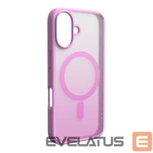 Back panel cover Puro  Puro Gradient MagSafe Silicone Case for iPhone 16 - Pink 