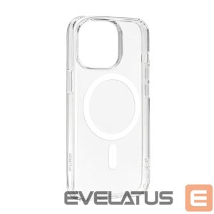 Back panel cover Puro  Puro Lite Mag MagSafe Silicone Case for iPhone 15 Pro Max - Transparent 