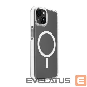 Back panel cover Puro  Puro Lite Mag Pro MagSafe Silicone Case for iPhone 15 - Transparent 
