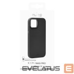 Back panel cover Puro  Puro Icon Mag Pro MagSafe Silicone Case for iPhone 15 - Black 