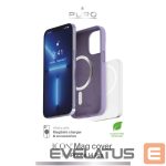 Back panel cover SBS  Puro Icon Mag MagSafe Silicone Case for iPhone 14 Pro - Lavender 