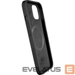 Back panel cover Puro  Puro Icon Mag MagSafe Silicone Case for iPhone 12 / 12 Pro - Black 