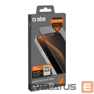 Protective glass SBS  SBS Tempered Glass D30 with frame for iPhone 13 / 13 Pro / 14 