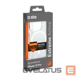 Back panel cover SBS  SBS D3O MagSafe Case for iPhone 15 Pro - Clear 
