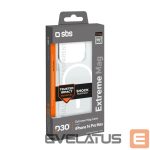 Back panel cover SBS  SBS D3O MagSafe Case for iPhone 14 Pro Max - Clear 