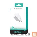 Adapter Joyroom  Joyroom JR-TCG15 Mini 30W GaN USB-C Wall Charger - White 