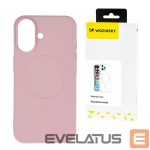 Back panel cover Wozinsky  Liquid Silicone Case MagSafe for Samsung Galaxy S25 Ultra - Pink 