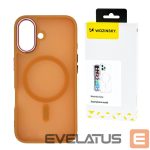 Back panel cover Wozinsky  Wozinsky Fashion Case MagSafe for Samsung Galaxy S25 Ultra - orange 
