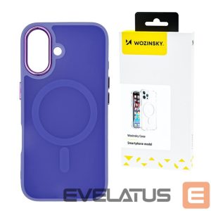 Back panel cover Wozinsky  Wozinsky Fashion Case MagSafe for Samsung Galaxy S25 Ultra - purple 