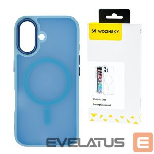 Back panel cover Wozinsky  Wozinsky Fashion Case MagSafe for Samsung Galaxy S25 Ultra - Blue 