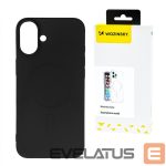 Back panel cover Wozinsky  Wozinsky Silicone Case Magsafe Magnetic Case for Samsung Galaxy S25 Ultra - Black 