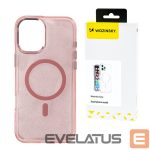 Back panel cover Wozinsky  Wozinsky Glitter Case with Mag Safe for Samsung Galaxy S25+ - Pink with Glitter 