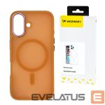 Back panel cover Wozinsky  Wozinsky Fashion Case MagSafe for Samsung Galaxy S25+ - orange 