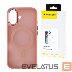 Back panel cover Wozinsky  Wozinsky Fashion Case MagSafe for Samsung Galaxy S25+ - Pink 