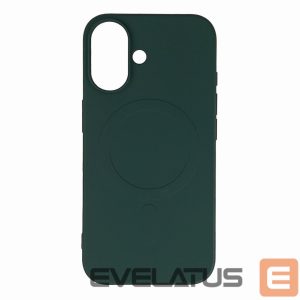 Back panel cover Wozinsky  Liquid Silicone Case MagSafe for Samsung Galaxy S25 - Green 
