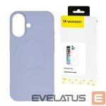 Back panel cover Wozinsky  Wozinsky Silicone Case Magsafe Magnetic Case for Samsung Galaxy S25 - Purple 