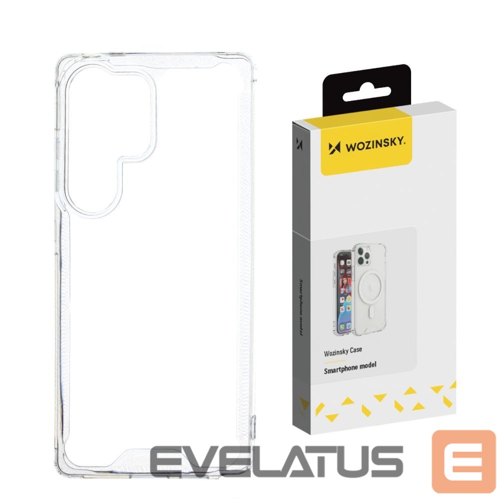 Back panel cover Wozinsky Wozinsky Clear Corner Case Samsung Galaxy S25 Transparent